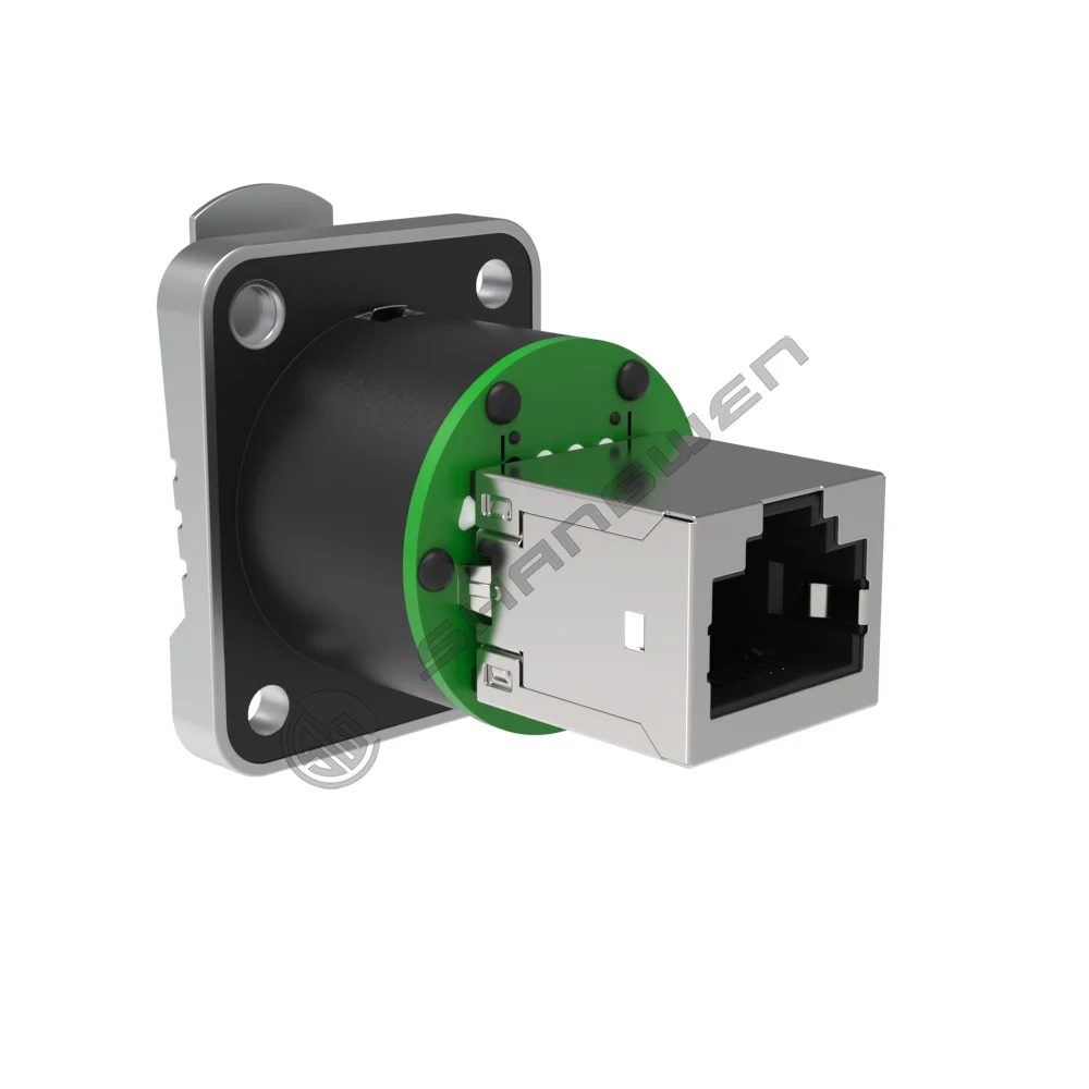 SW8FDNH-N 直角网口